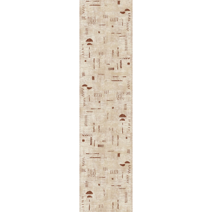 Jama Natural Red Rug