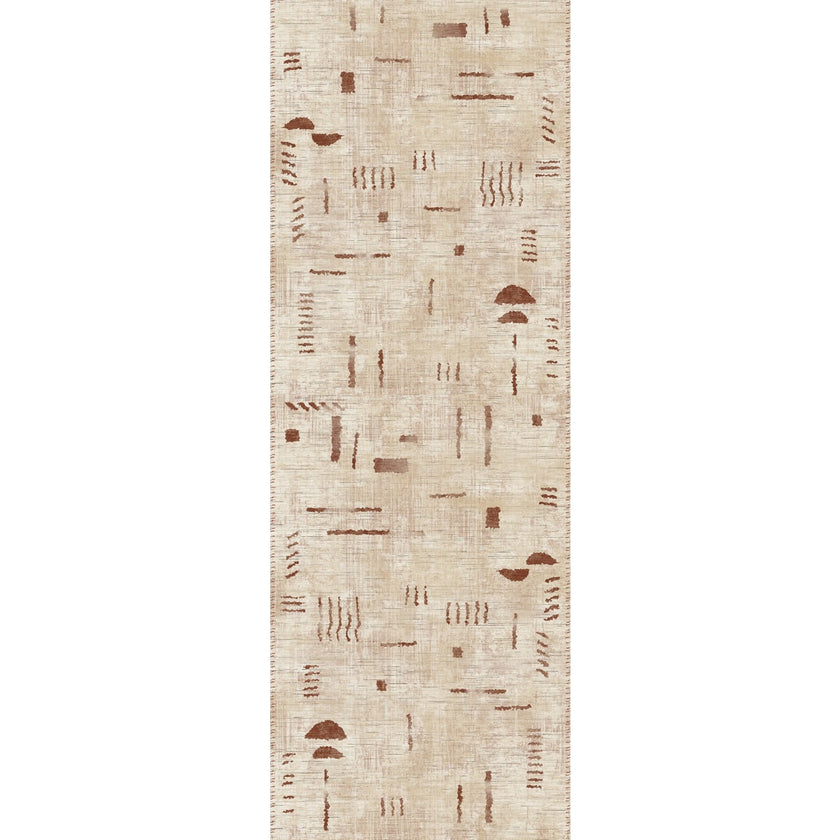 Jama Natural Red Rug