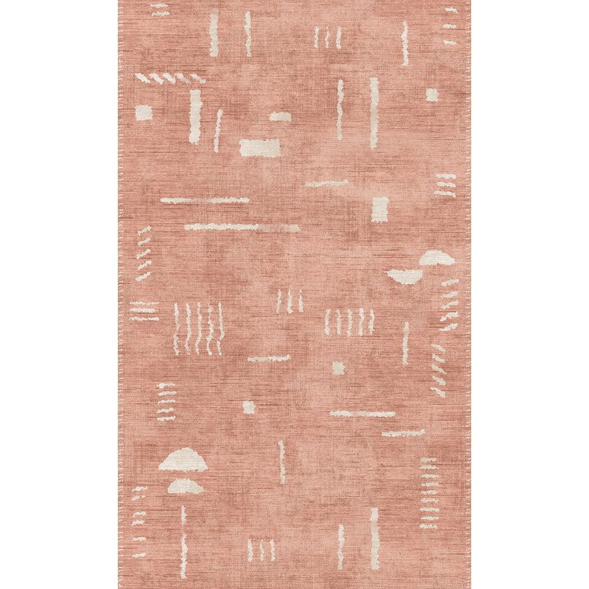 Jama Coral Pink Rug
