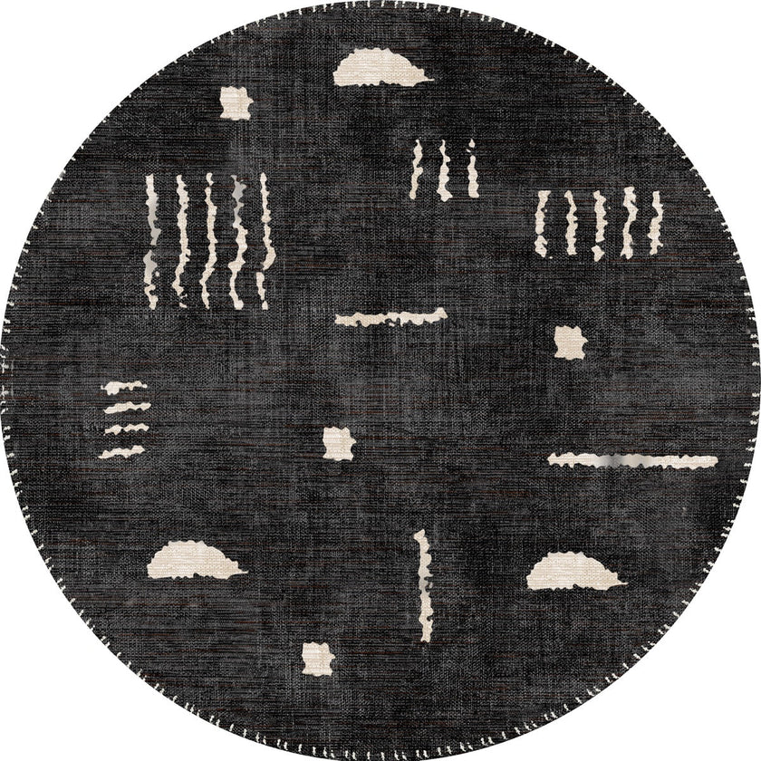 Jama Black Rug