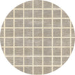 Caper Natural Beige Checkered Rug