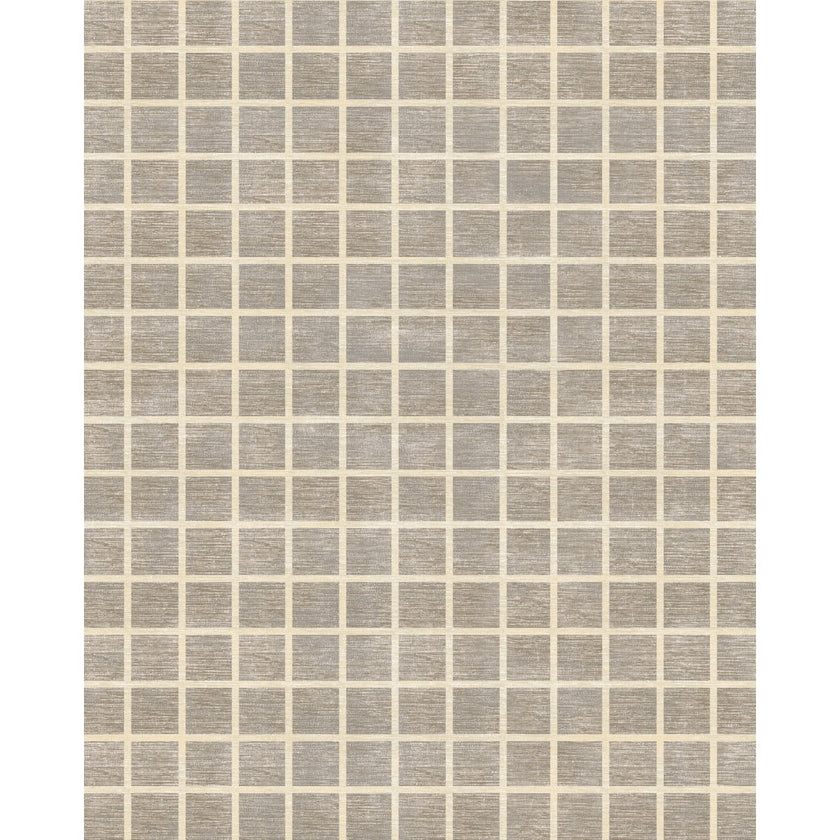 Caper Natural Beige Checkered Rug