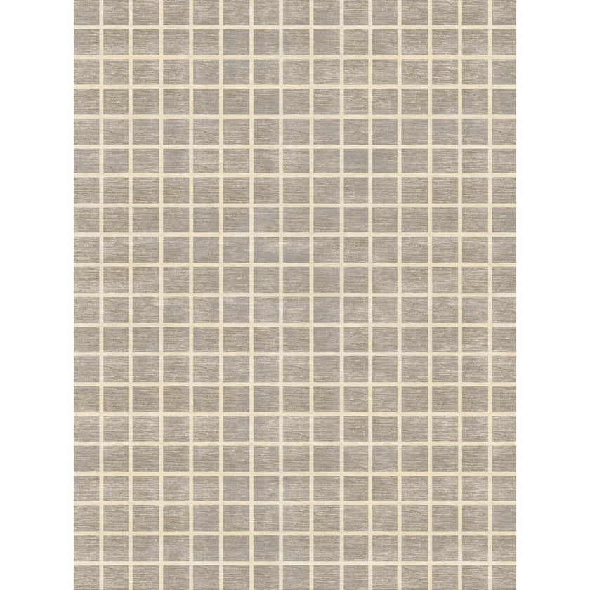Caper Natural Beige Checkered Rug