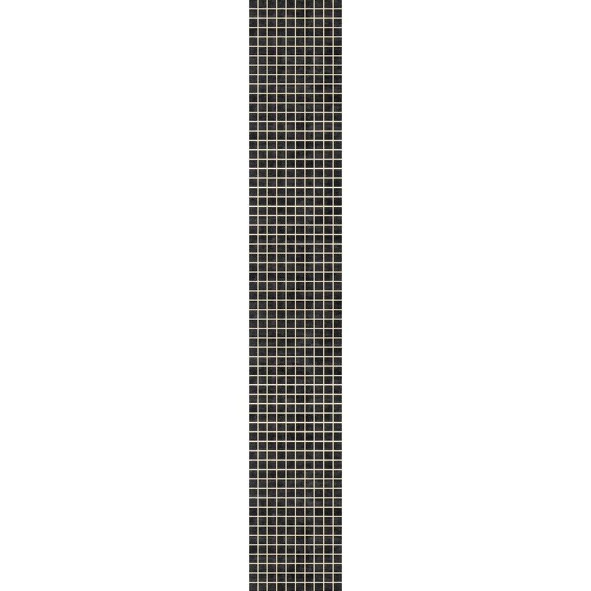 Caper Black Natural Checkered Rug