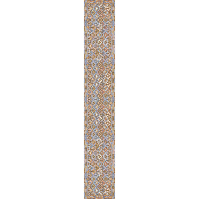 Assania Blue Brown Multi Rug