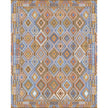 Assania Blue Brown Multi Rug