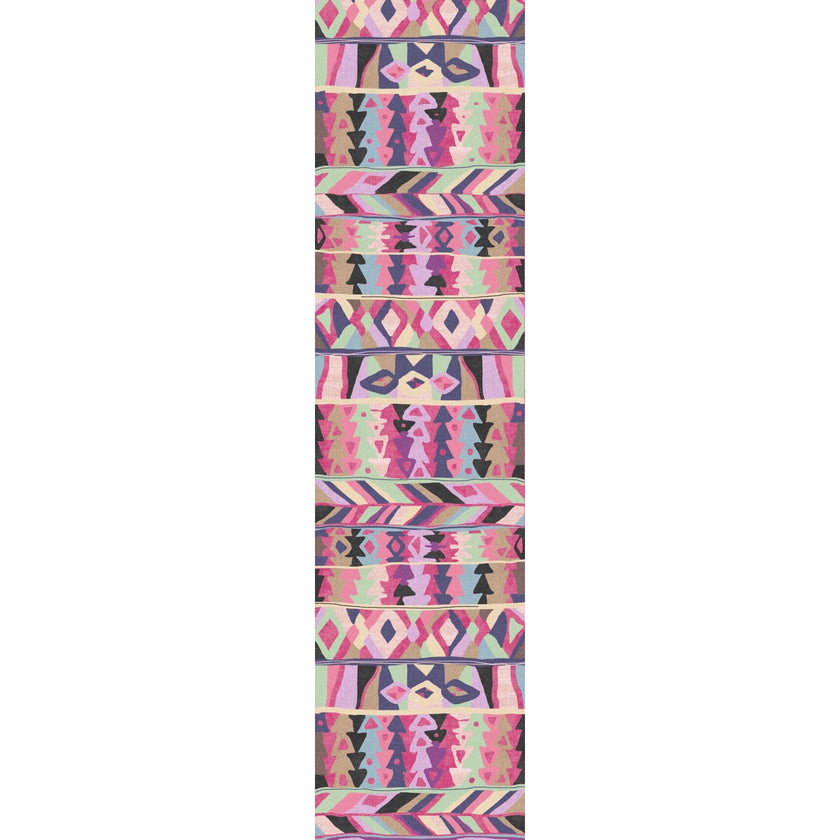Fafela Pink Purple Multicolor Rug