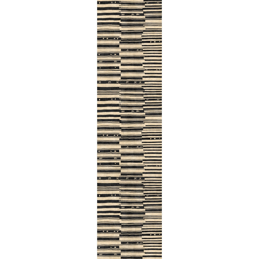 Xelara Natural Black Rug