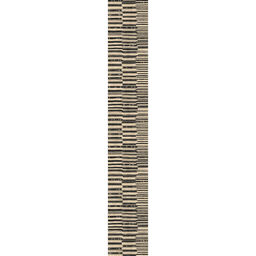 Xelara Natural Black Rug