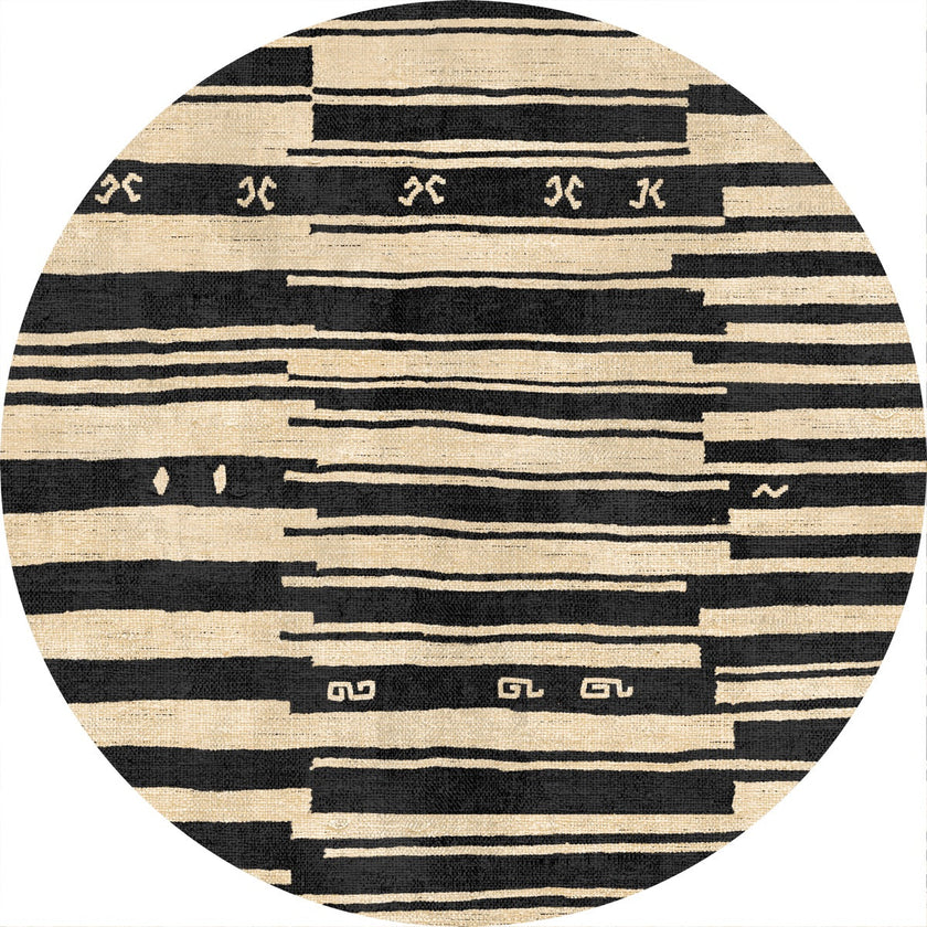 Xelara Natural Black Rug