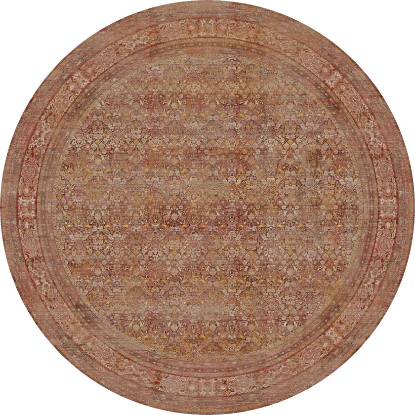 Copera Orange Multi Rug