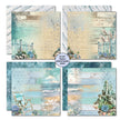 3Quarter Designs Coastal Boardwalk 12x12 Design Paper & Diecuts Set