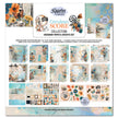 3Quarter Designs Cerulean Score 12x12 Design Paper & Diecuts Set
