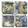 3Quarter Designs Grunged Baroque 12x12 Design Paper & Diecuts Set