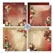 3Quarter Designs Holly Jolly 12x12 Design Paper & Diecuts Set