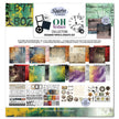 3Quarter Designs Oh Texture 12x12 Design Paper & Diecuts Set