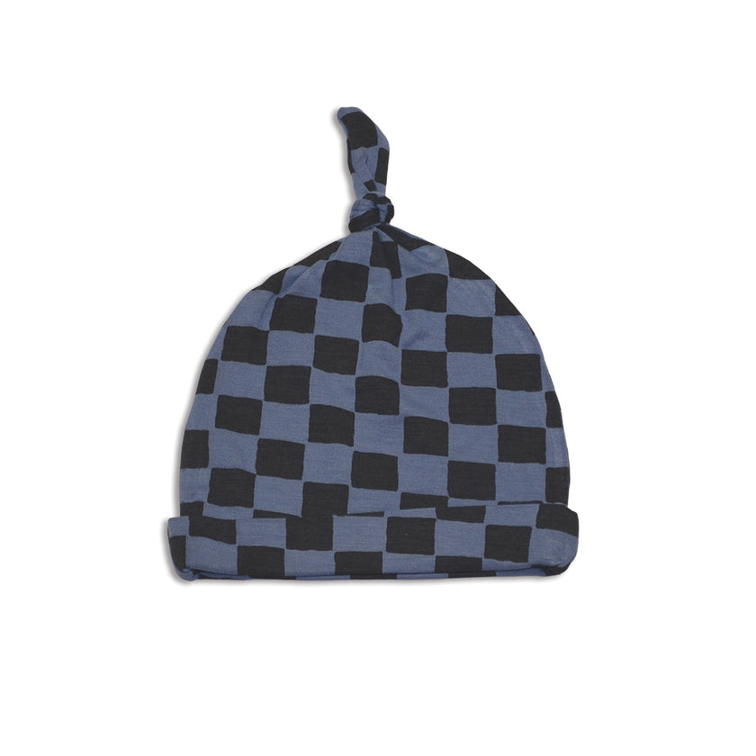 Chapeau à nœud de bambou (imprimé Check It Out)