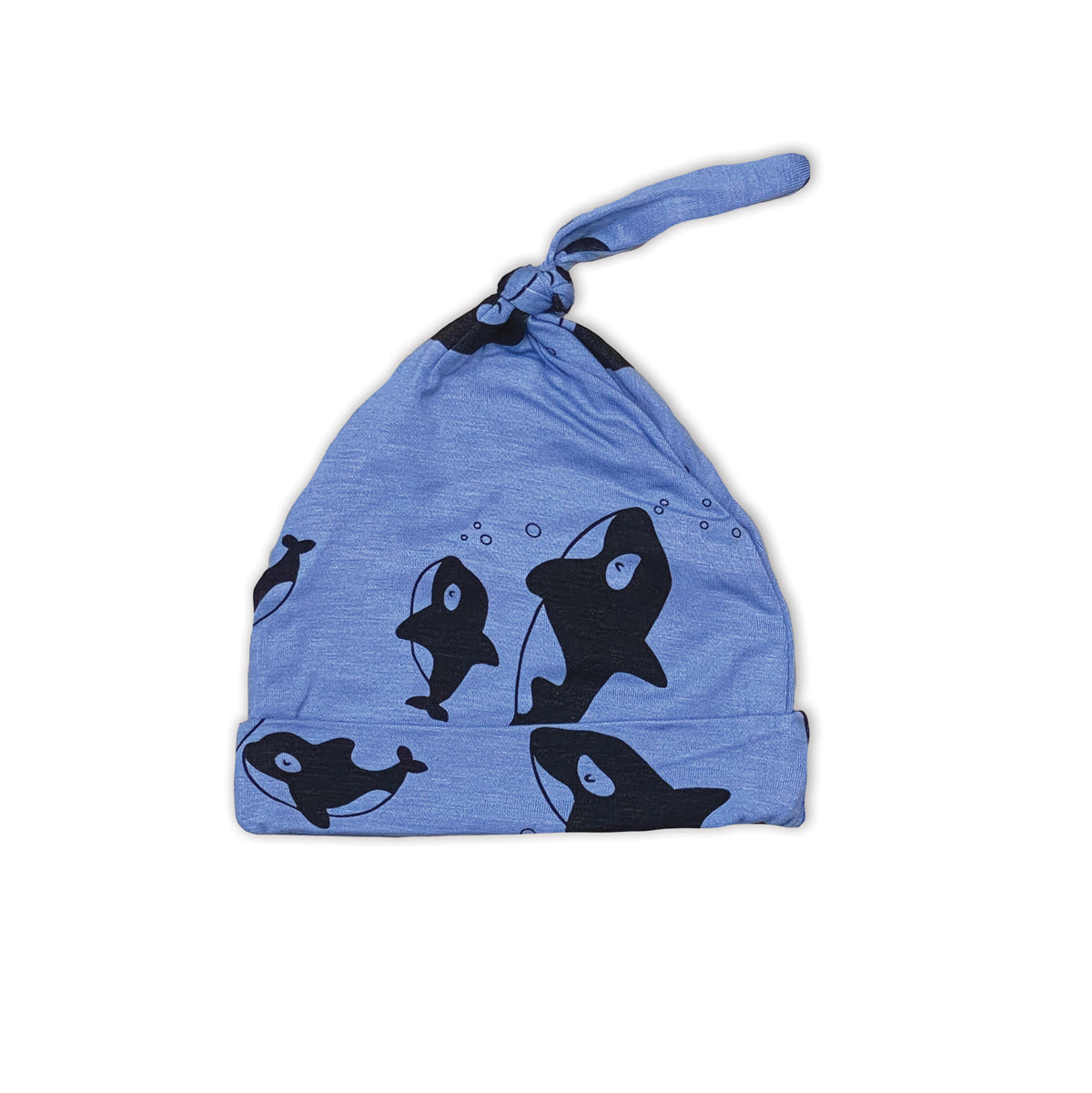 Chapeau à nœud de bambou (imprimé orque)