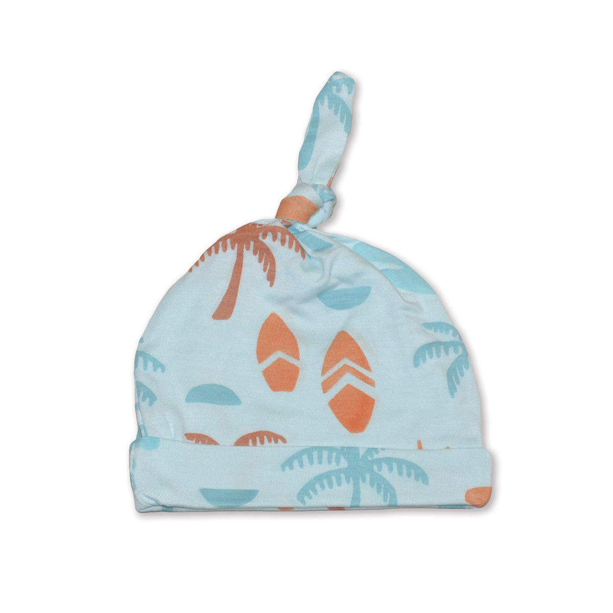 Chapeau à nœud en bambou (imprimé Sunny Shores)