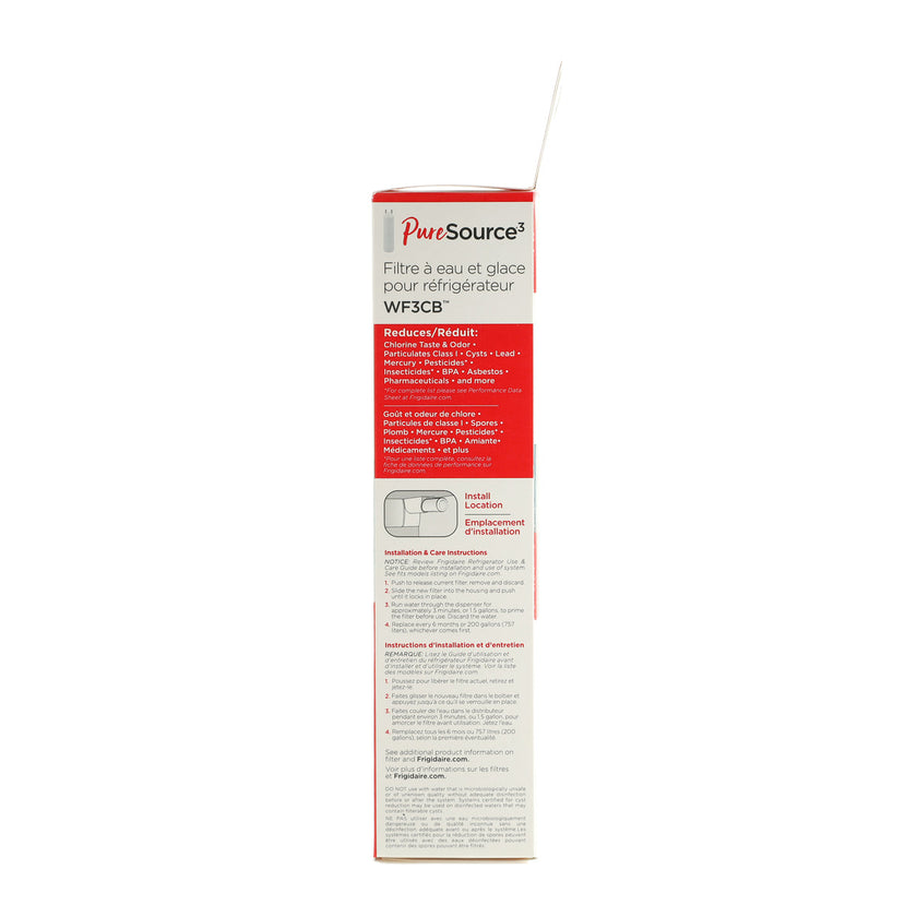 WF3CBC Pure Source 3 Water Filter for Frigidaire Refrigerators