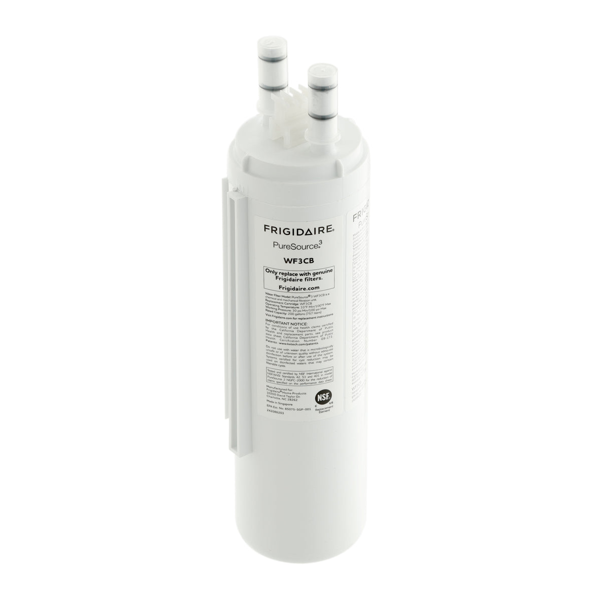 WF3CBC Pure Source 3 Water Filter for Frigidaire Refrigerators