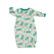 Vêtements de nuit en bambou (motif palmier tropical)