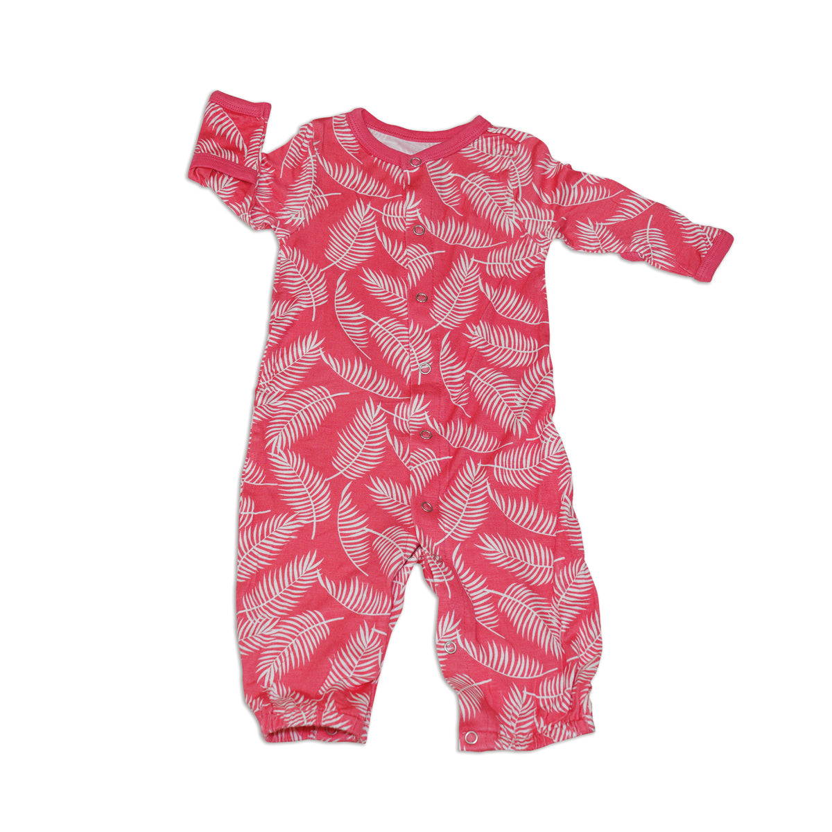 Vêtements de nuit en bambou (motif feuilles fraîches)