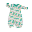 Vêtements de nuit en bambou (motif palmier tropical)
