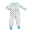 Bamboo Zip up Footed Sleeper (Sunset Cruising Print)