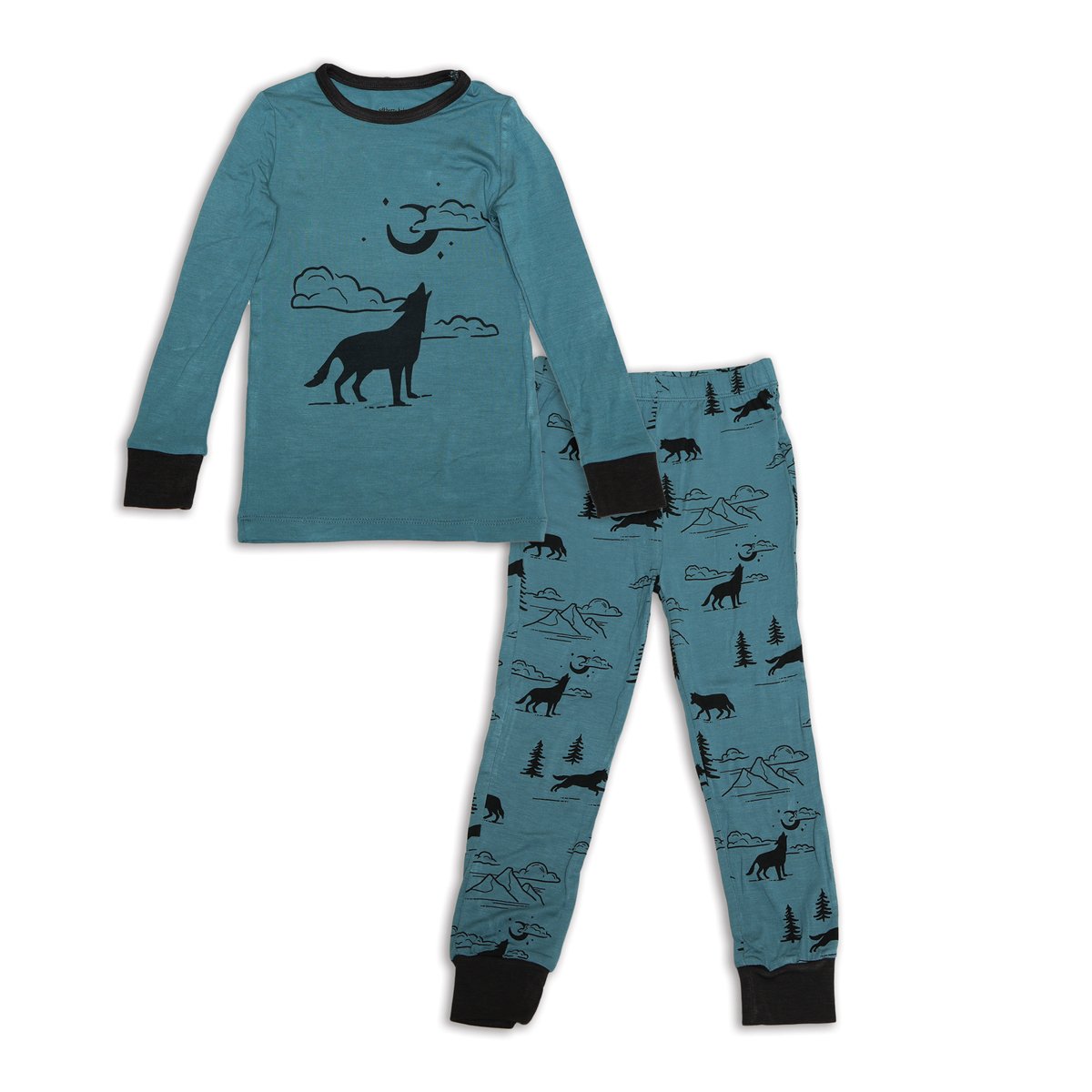 Pyjama en bambou à manches longues (motif 