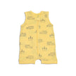 Bamboo Sleeveless Romper ( Off Road Print)