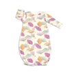 Veste de bain en bambou (imprimé éventail fantaisie)