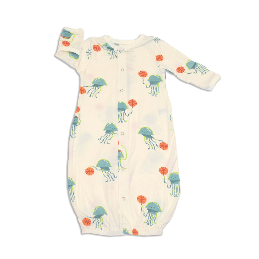 Bamboo Converter Gown (Pixel Jelly Print)