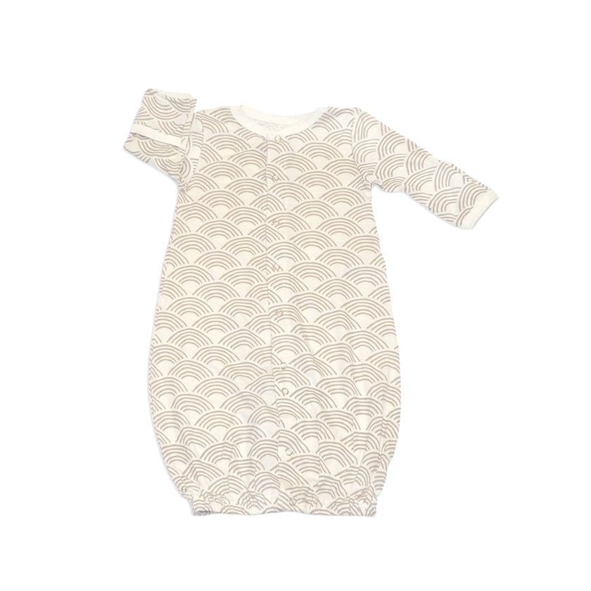 Vêtements de nuit en bambou (motif vague ondulée)