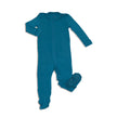 Bamboo Zip Up Footies (Deep Ocean)