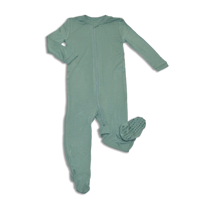 Bamboo Zip Up Footies (West Coast)