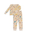 Bamboo Long Sleeve Pajama Set (Woodland Frolic Print)