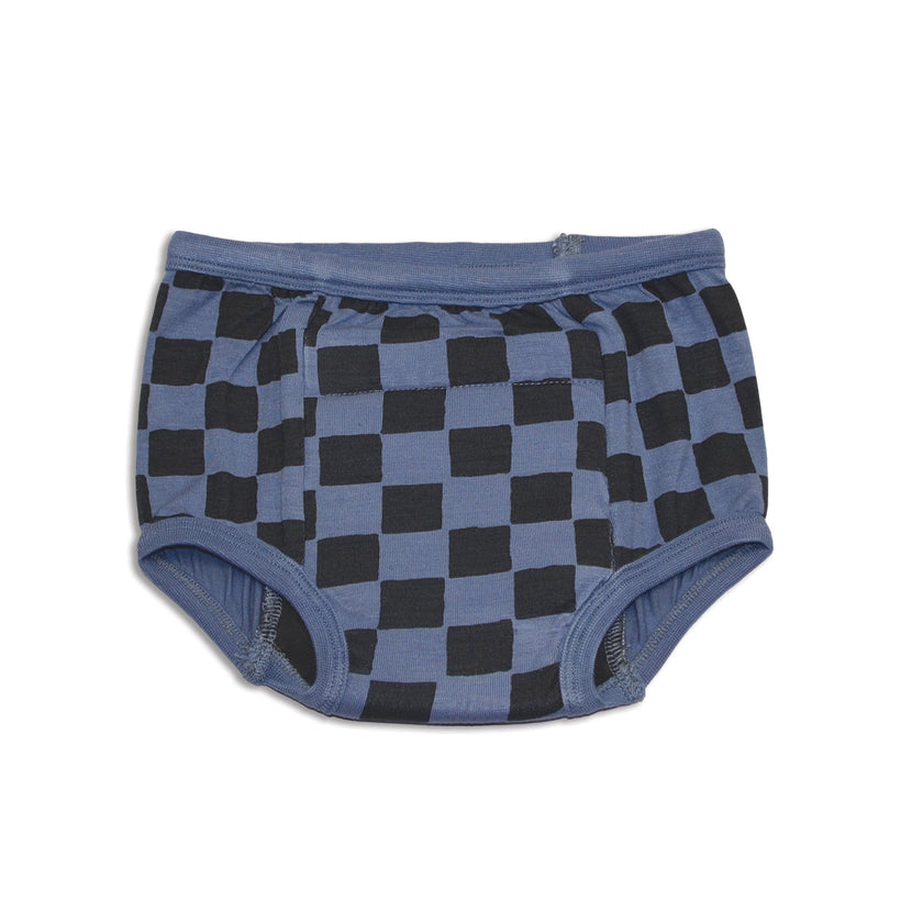 Pantalon d'entraînement en bambou (motif à carreaux)