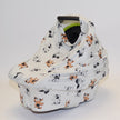 Bamboo Baby Cover & Nursing Poncho (Cozy Bulldog Print)