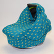 Bamboo Baby Cover & Nursing Poncho (Dotty Leaf Print)