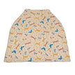 Couverture et poncho d'allaitement en bambou (motif Woodland Frolic)