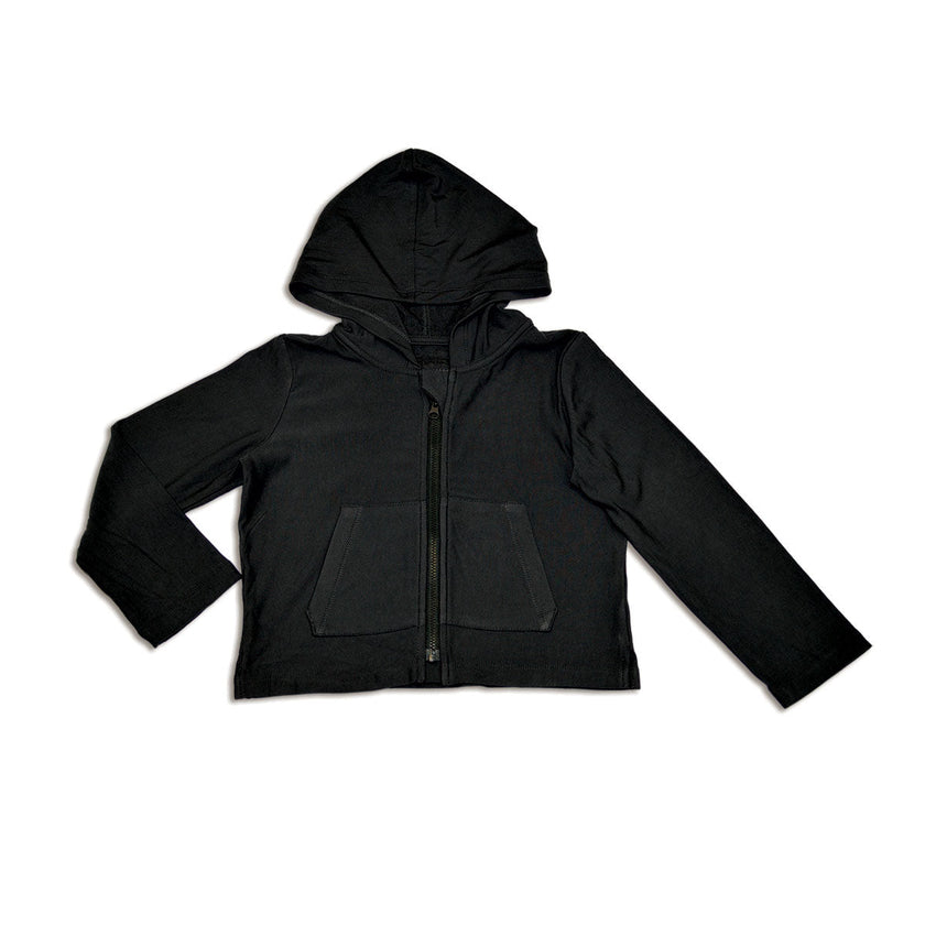 Sweat à capuche zippé en bambou avec poche kangourou (bateau pirate)
