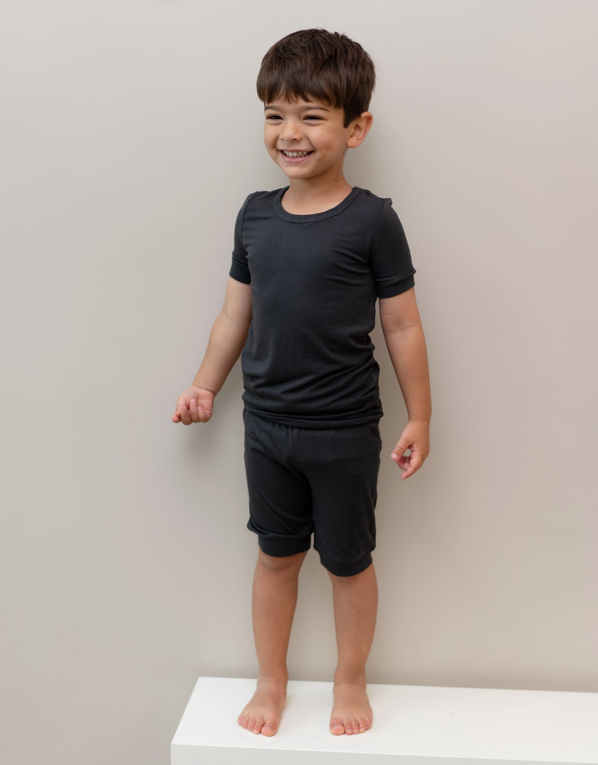 Pyjama en bambou manches courtes et short (bateau pirate)