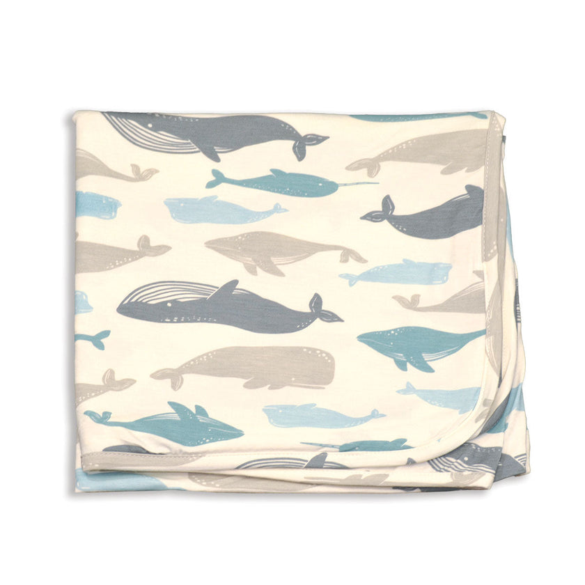 Couverture en bambou pour bébé (motif 