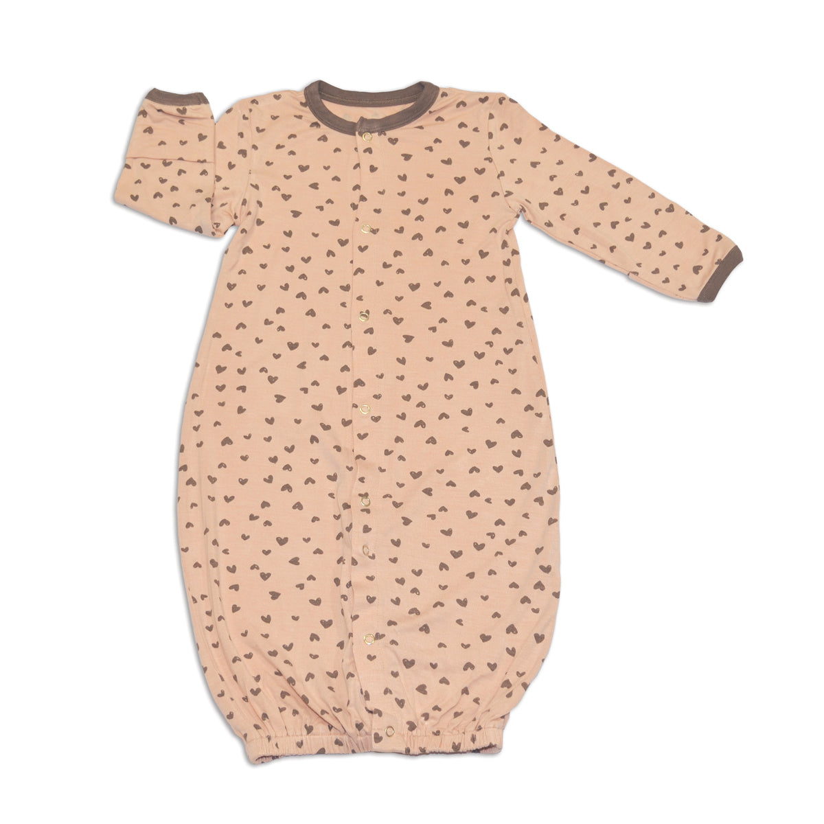 Vêtements de nuit en bambou (motif Doodle Hearts)