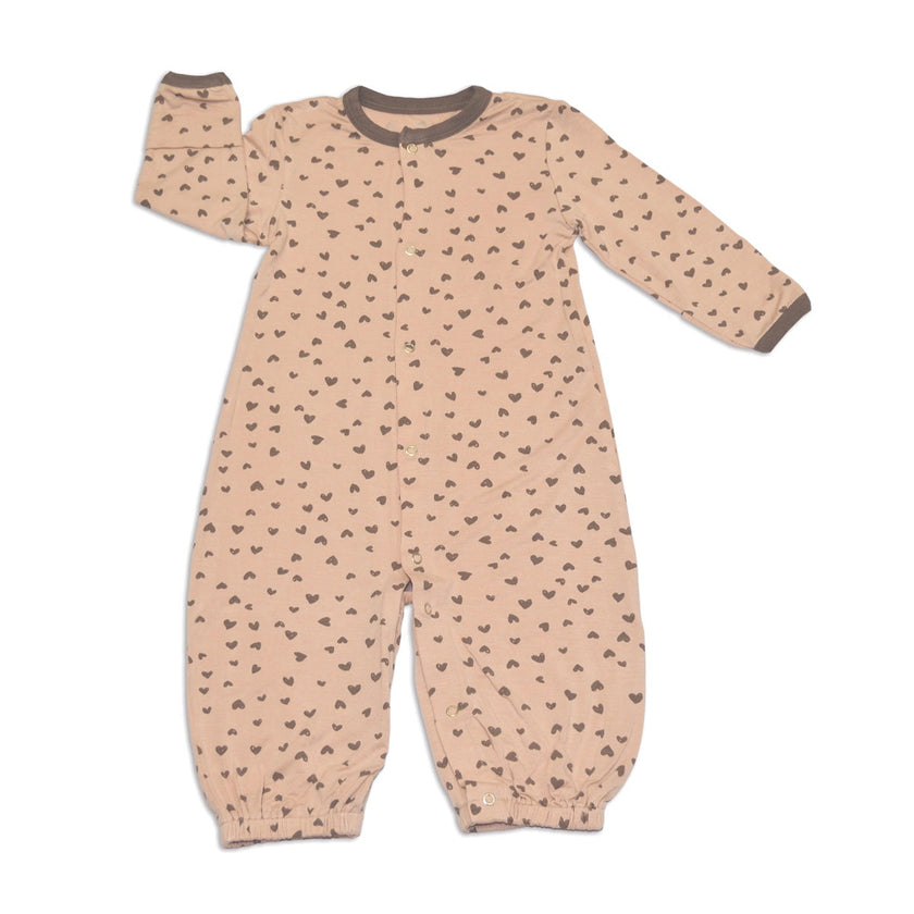 Vêtements de nuit en bambou (motif Doodle Hearts)