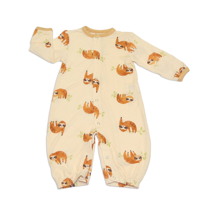 Bamboo Converter Gown (Sleepy Sloth Print)