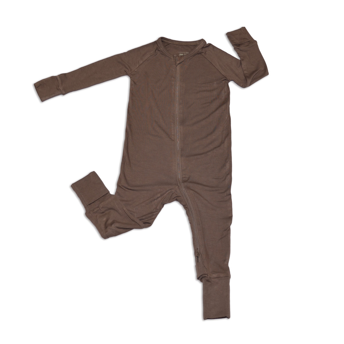 Bamboo Two Way Zipper Romper (Antler)