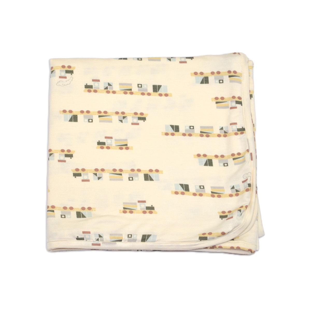 Couverture d'emmaillotement en bambou (Motif All Aboard)