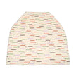 Couverture et poncho d'allaitement en bambou (motif crayons colorés)